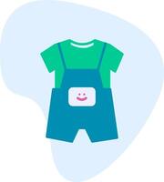 Dungarees Vecto Icon vector