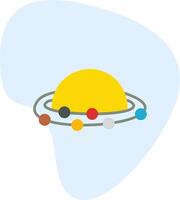 Solar System Vecto Icon vector