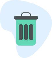 Trash Vecto Icon vector