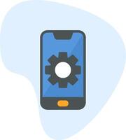 Mobile Setting Vecto Icon vector