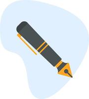 Fountain Pen Vecto Icon vector