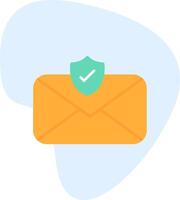 correo electrónico entregado vecto icono vector
