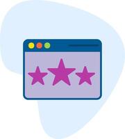 Web Page FeedBack Vecto Icon vector