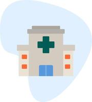 Hospital Building Vecto Icon vector