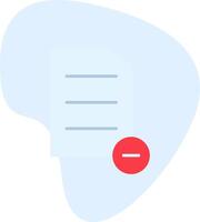 Substraction Vecto Icon vector