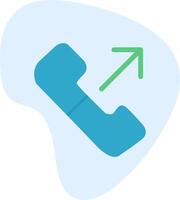 Outgoing Call Vecto Icon vector