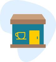 Coffee Shop Vecto Icon vector