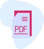 Pdf File Vecto Icon vector