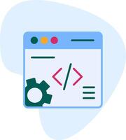Web Development Vecto Icon vector