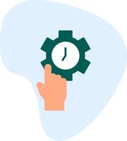 Time Management Vecto Icon vector