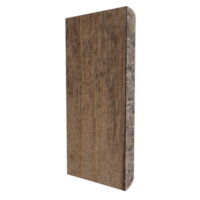 Wood log isolated on transparent png