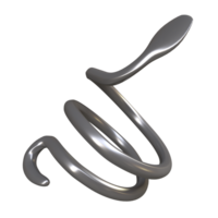 serpent bague isolé sur transparent png