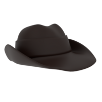 cow-boy chapeau isolé sur transparent png