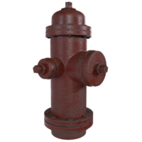 Feuer Hydrant isoliert auf transparent png