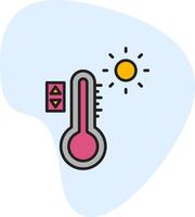 Temperature Control Vecto Icon vector