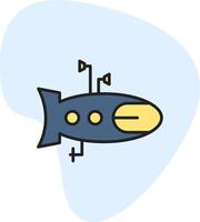 submarino vecto icono vector