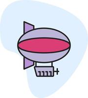 Blimp Vecto Icon vector