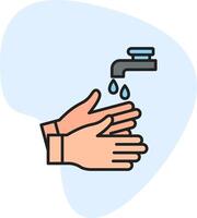 Hand Wash Vecto Icon vector