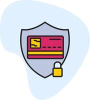 Card Security Vecto Icon vector