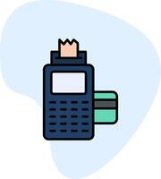 Card Reader Vecto Icon vector