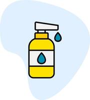 Baby lotion Vecto Icon vector