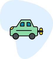 coche juguete vecto icono vector