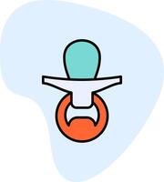 Pacifier Vecto Icon vector