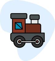 Baby Train Vecto Icon vector