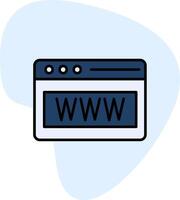 Web Browser Vecto Icon vector