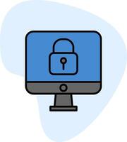 Padlock Vecto Icon vector