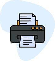 Printer Vecto Icon vector