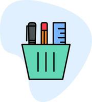 Stationery Vecto Icon vector