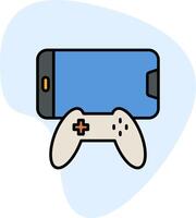 Joystick and Mobile Vecto Icon vector