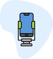 Smartphone Stand Vecto Icon vector