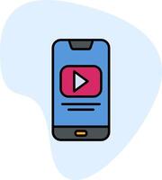 Play Video Vecto Icon vector