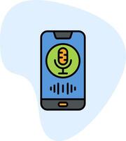 Voice Assistant Vecto Icon vector