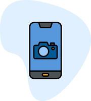 Smartphone Camera Vecto Icon vector