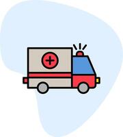 Ambulance Vecto Icon vector