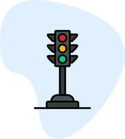 Traffic light Vecto Icon vector