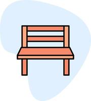 Bench Vecto Icon vector