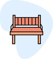 Bench Vecto Icon vector