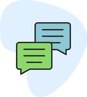 Construction Conversation Vecto Icon vector