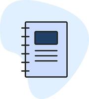 Notepad Vecto Icon vector