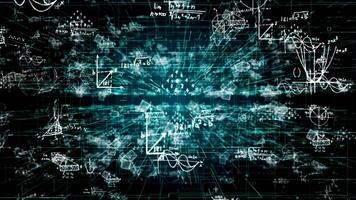 3d geanimeerd chemisch formule video