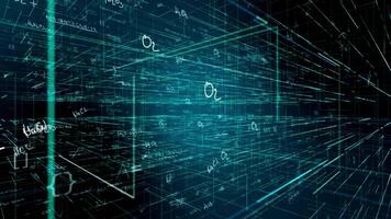 3d animated chemical formula video