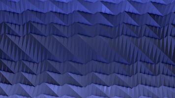 abstract meetkundig vormen, abstract achtergrond van meetkundig vormen in naadloos lus. driedimensionaal willekeurig reflecterende blok vormen afgezwakt in een subtiel grijs tint video