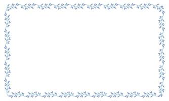 Vector beautiful floral frame latest design element