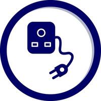 Plug And Socket Vecto Icon vector