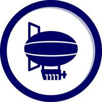 Blimp Vecto Icon vector