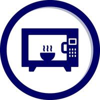 Microwave Oven Vecto Icon vector